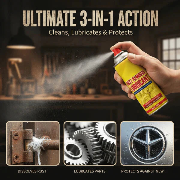 Anti-Rust Lubricant Spray & Rust Remover (Buy 1 Get 1 Free)